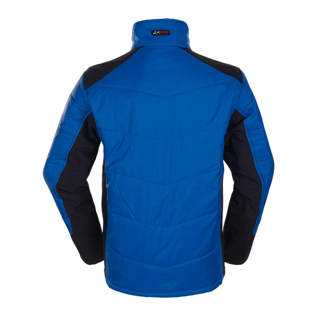 Man's Insulation Jacket with Softshell
