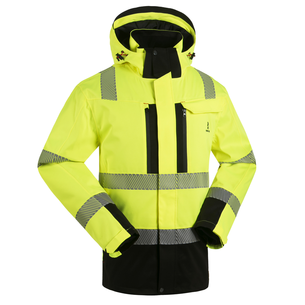 Hivis Workwear Jacket with inner quilted jacket